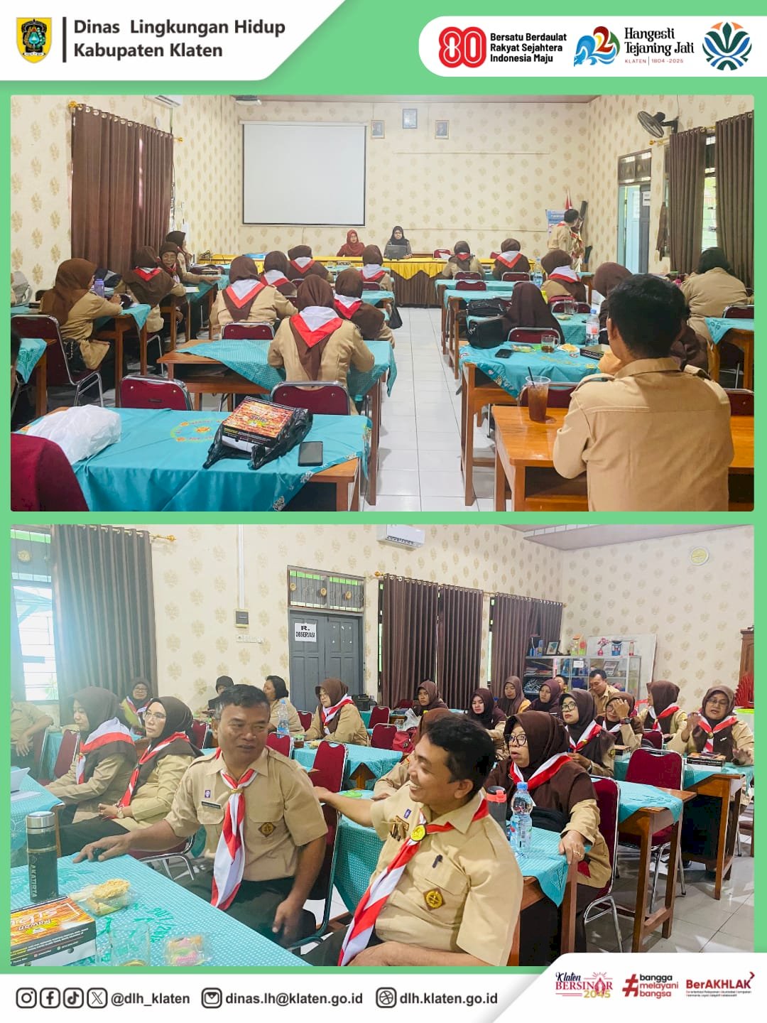 KOLABORASI ANTARA SMP N 2 TRUCUK DALAM MEWUJUDKAN SEKOLAH ADIWIYATA