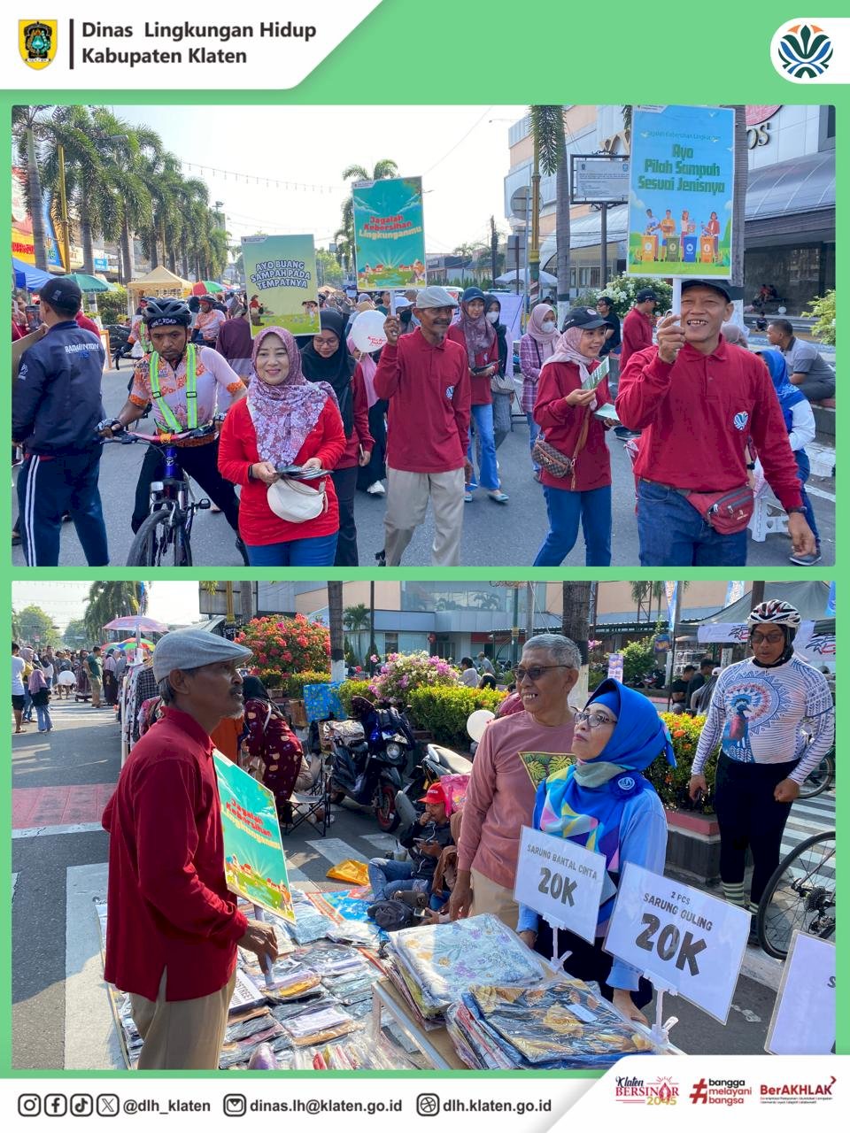 EDUKASI PILAH SAMPAH DARI RUMAH DI CAR FREE DAY
