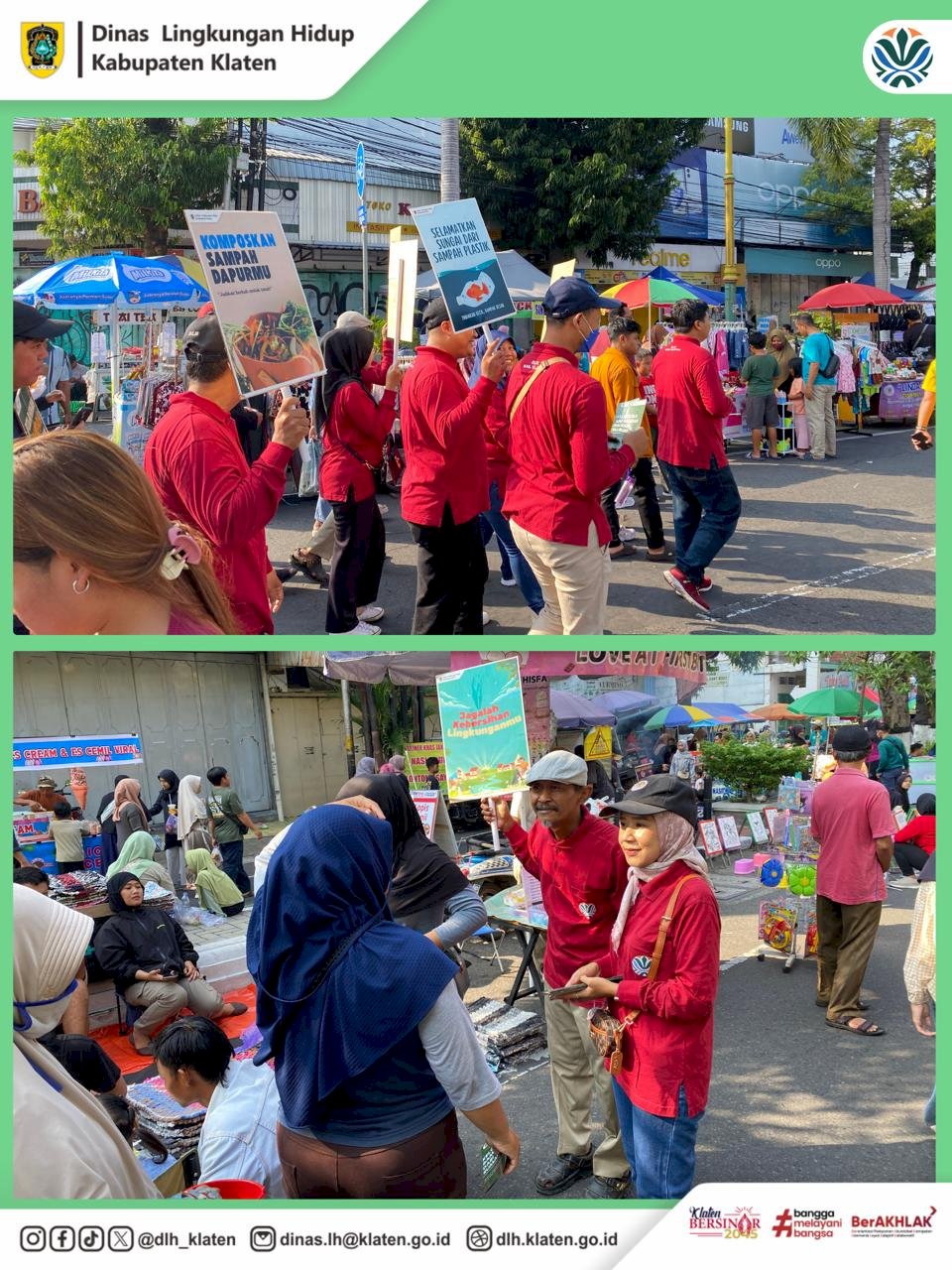 EDUKASI PILAH SAMPAH DARI RUMAH DI CAR FREE DAY