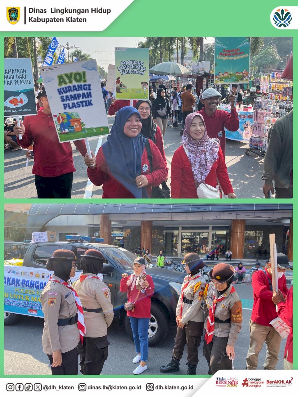 EDUKASI PILAH SAMPAH DARI RUMAH DI CAR FREE DAY