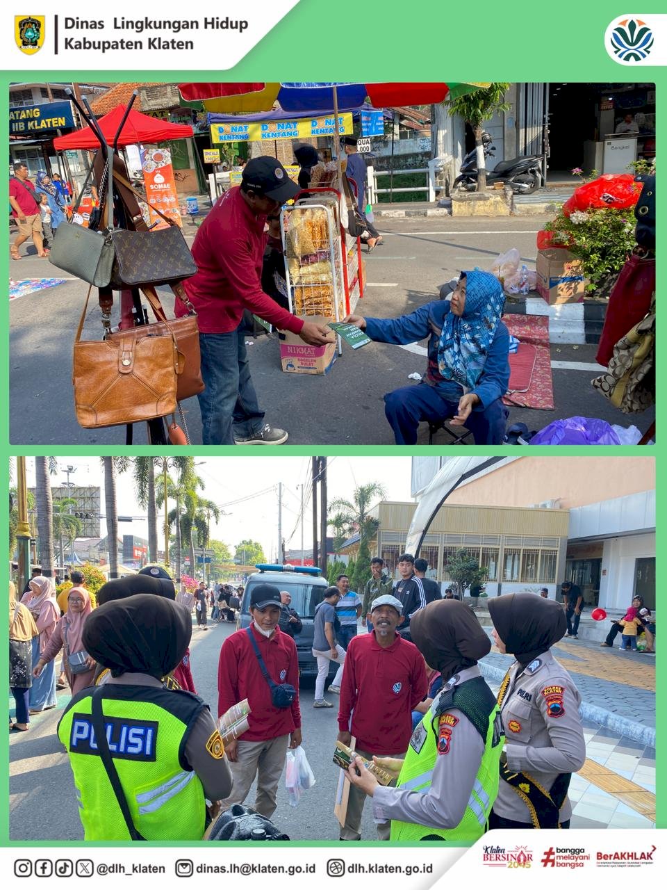 EDUKASI PILAH SAMPAH DARI RUMAH DI CAR FREE DAY