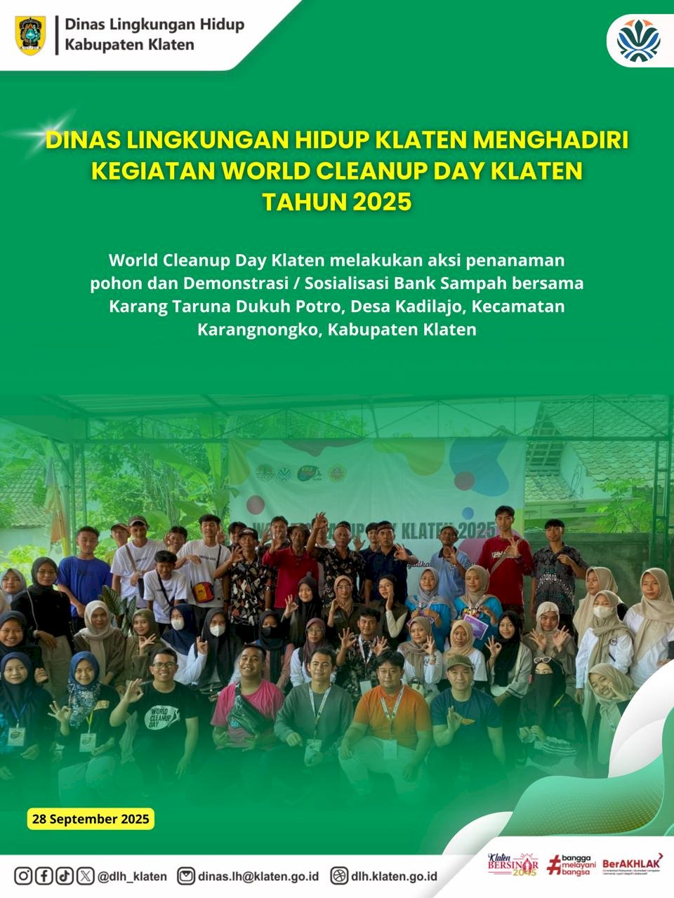 WORLD CLEANUP DAY KLATEN 2025