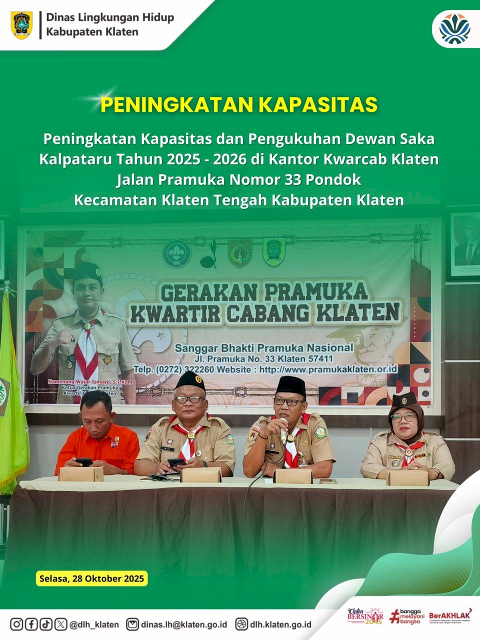 PENINGKATAN KAPASITAS DAN PENGUKUHAN DEWAN SAKA KALPATARU TAHUN 2025 - 2026