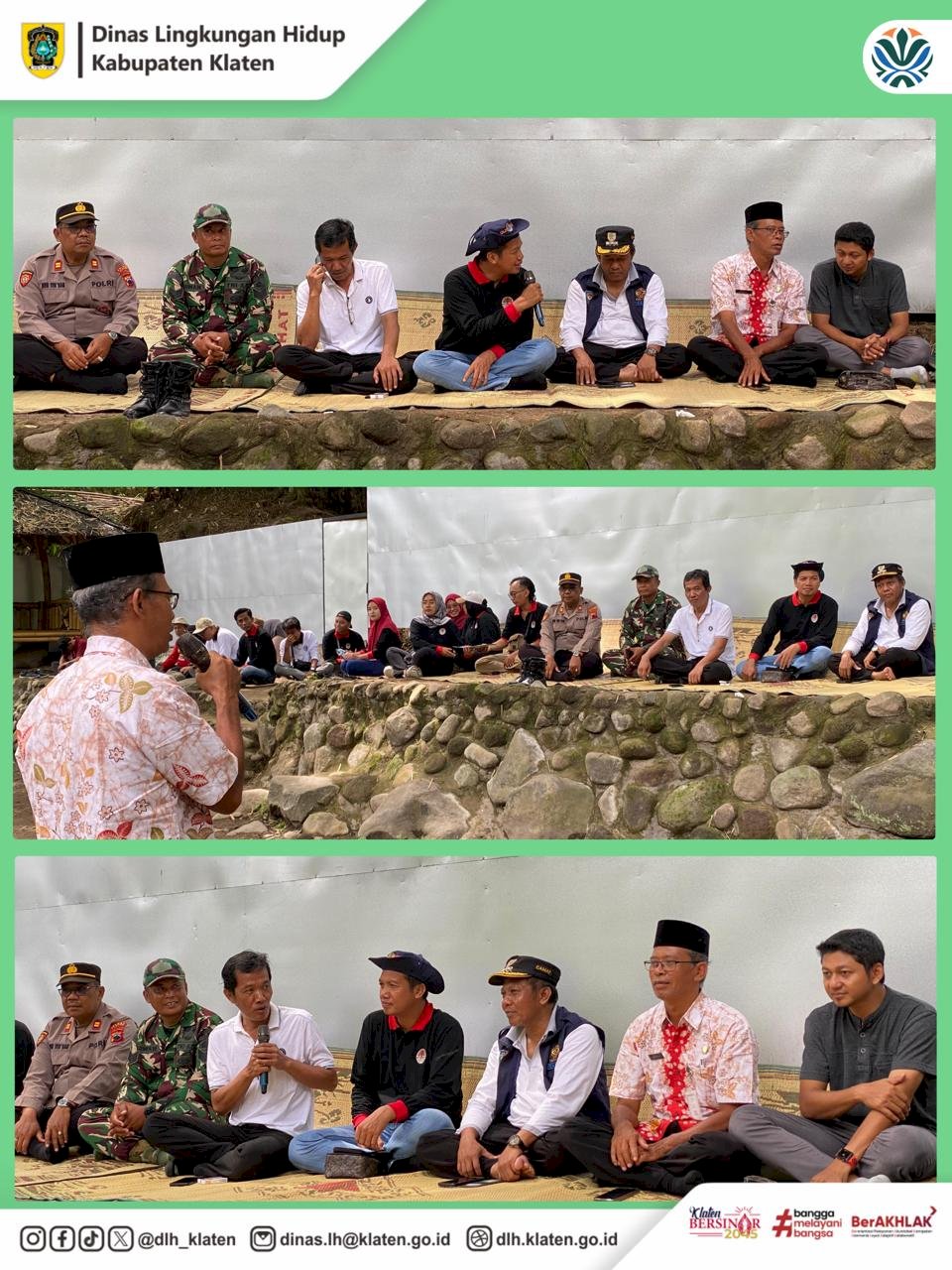 PENANAMAN POHON TURUS JALAN DAN RTH DI WISATA TUBING BANYU GEMBLINDING KECAMATAN POLANHARJO