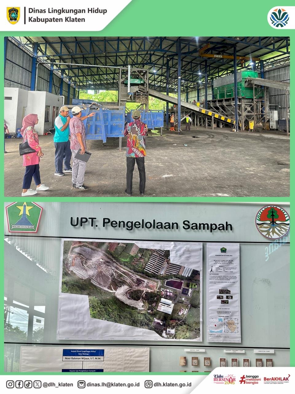 STUDI TIRU PENGELOLAAN SAMPAH DI DLH KOTA MALANG