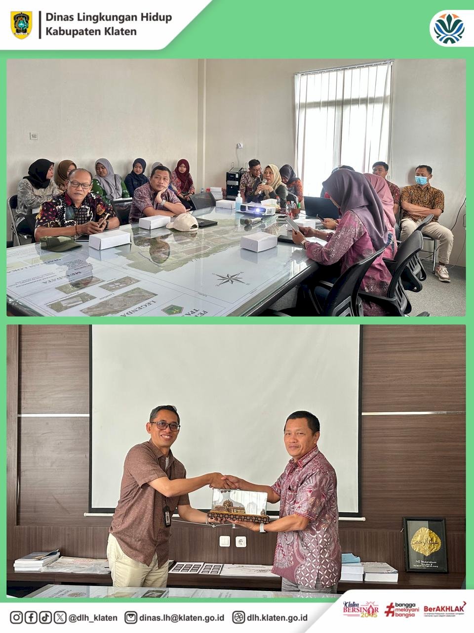 STUDI TIRU PENGELOLAAN SAMPAH DI DLH KOTA MALANG