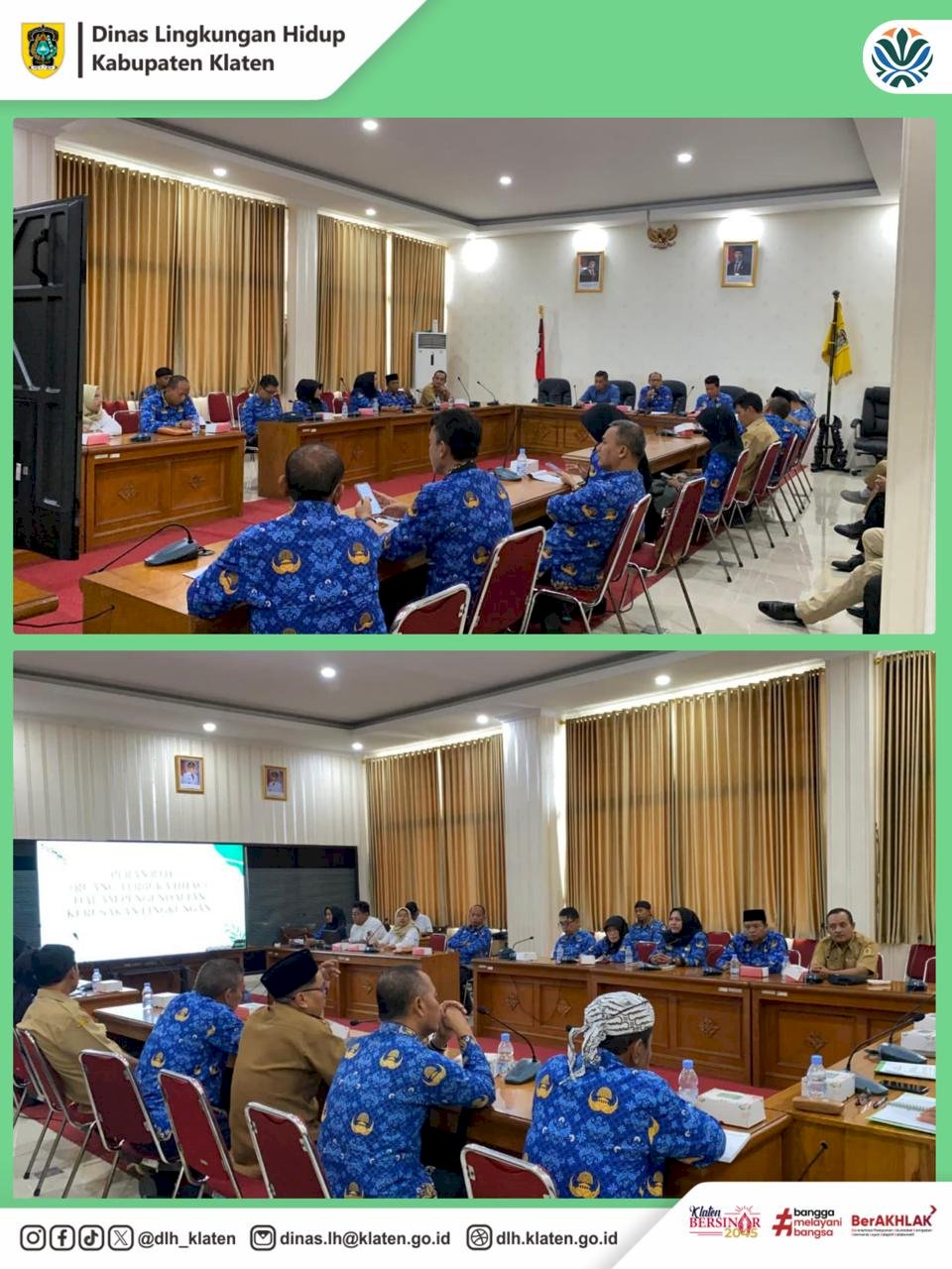 SOSIALISASI PERAN RUANG TERBUKA HIJAU BERSAMA WAKIL BUPATI KLATEN