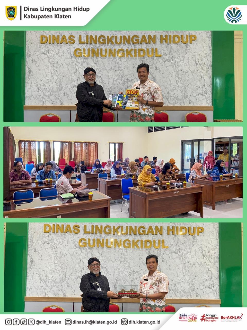 STUDI TIRU TERKAIT KEGIATAN LINGKUNGAN HIDUP DI KABUPATEN GUNUNG KIDUL