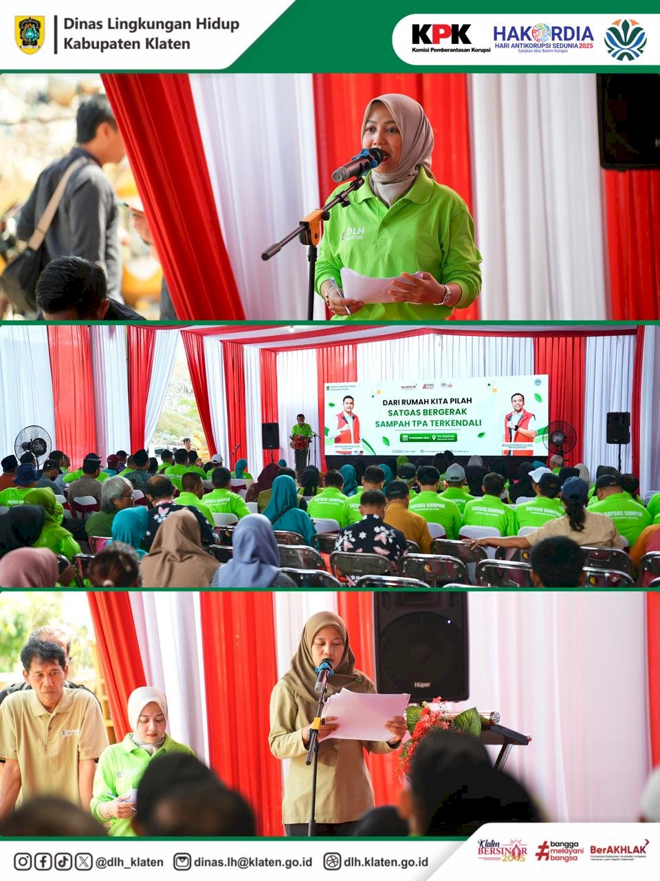SAMPAH KITA PILAH, SATGAS BERGERAK, TPA TERKENDALI