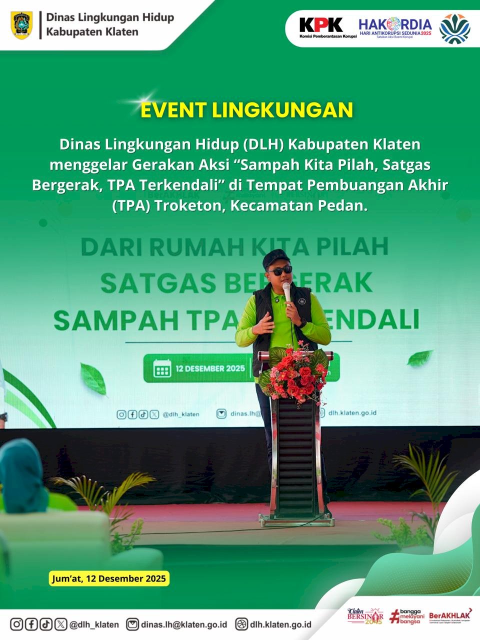 SAMPAH KITA PILAH, SATGAS BERGERAK, TPA TERKENDALI