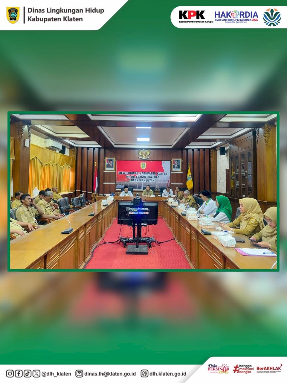 SOSIALISASI SE BUPATI KLATEN TENTANG ZAKAT, INFAQ DAN SEDEKAH