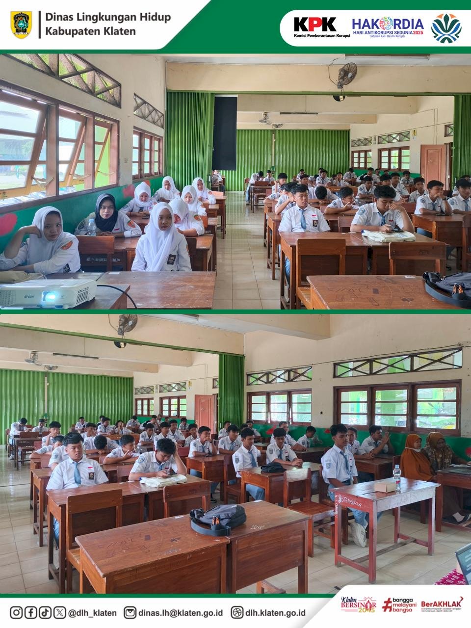 SEMINAR LINGKUNGAN HIDUP DI SMA N 1 POLANHARJO