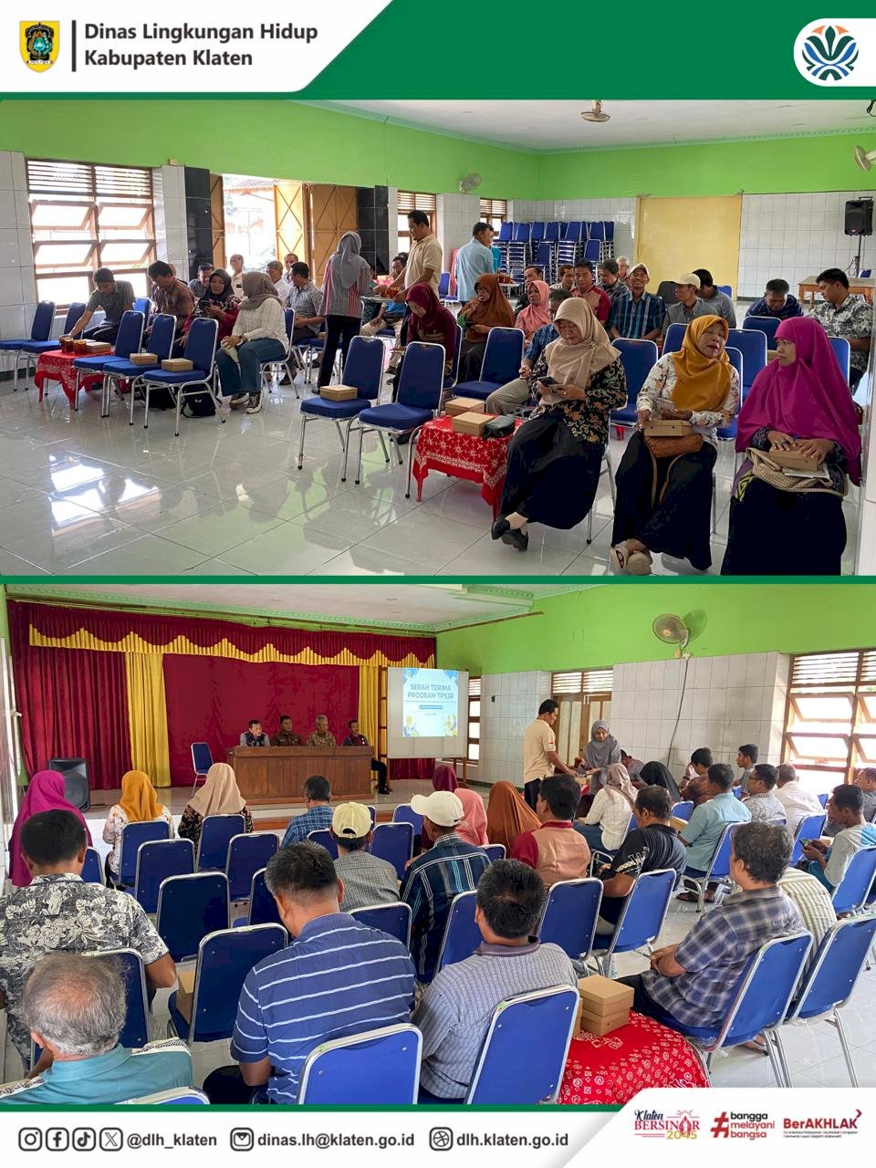 SERAH TERIMA PROGAM TPS3R DI DESA BOWAN KECAMATAN DELANGGU