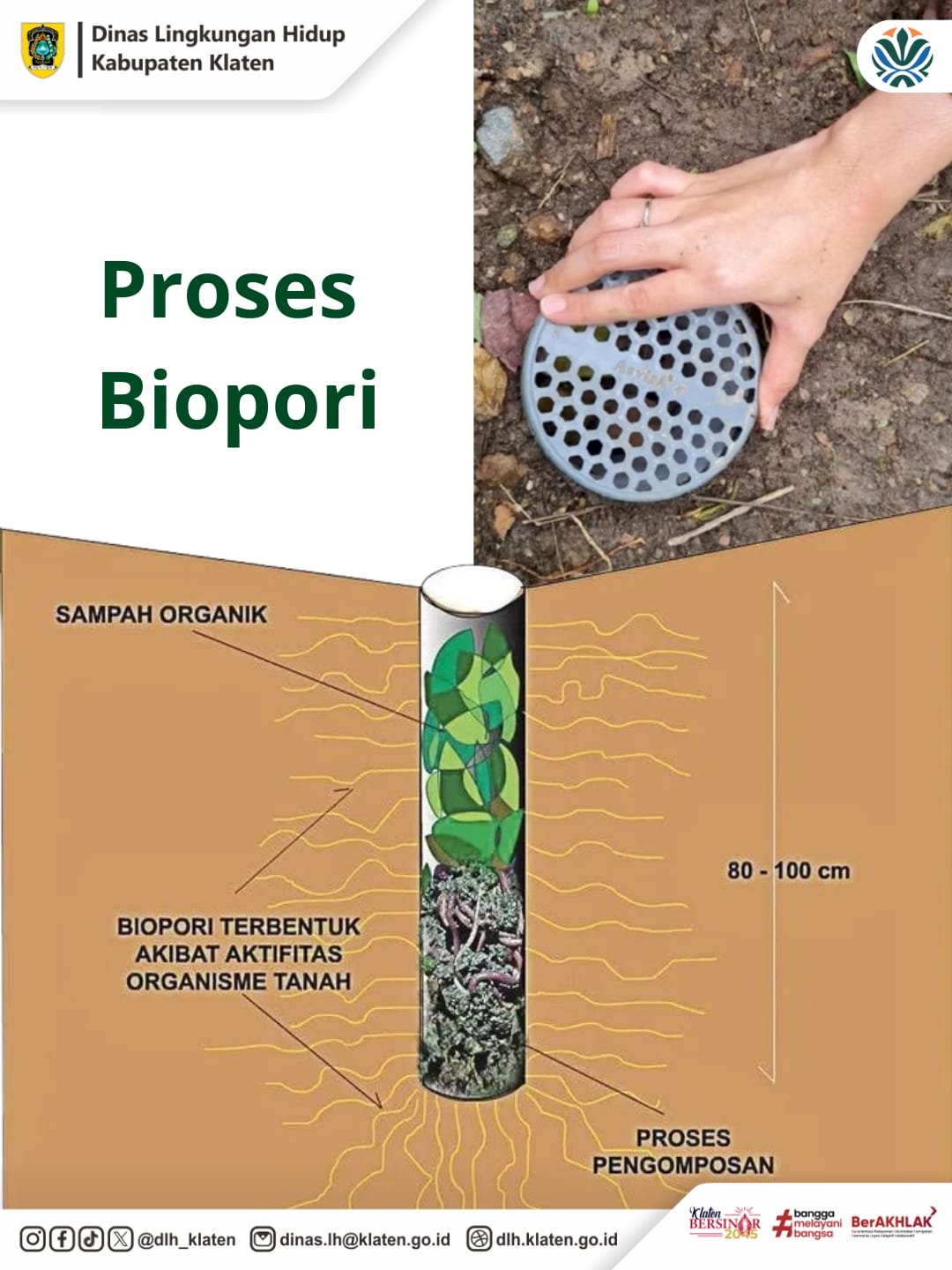 BERSAMA DLH KABUPATEN KLATEN MARI MENGELOLA SAMPAH ORGANIK DARI RUMAH