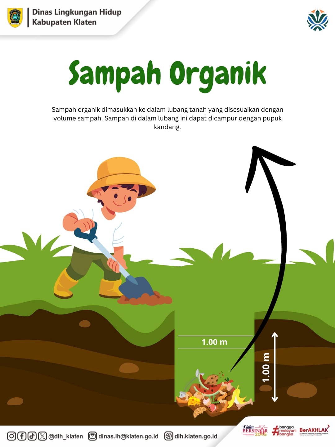 BERSAMA DLH KABUPATEN KLATEN MARI MENGELOLA SAMPAH ORGANIK DARI RUMAH