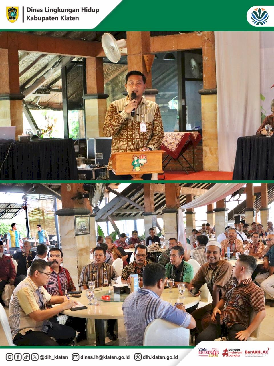 SARASEHAN & KOORDINASI TPS3R & BANK SAMPAH BERSAMA BUPATI KLATEN