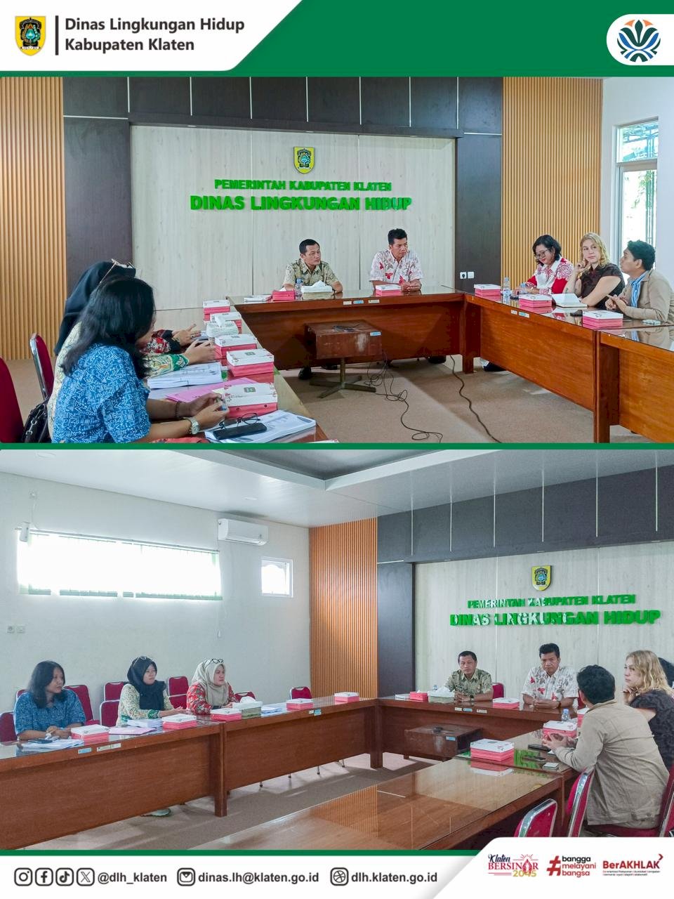 PENERIMAAN KUNJUNGAN EMBASSY OF DENMARK TERKAIT IPAL DANIDA DI KECAMATAN TULUNG