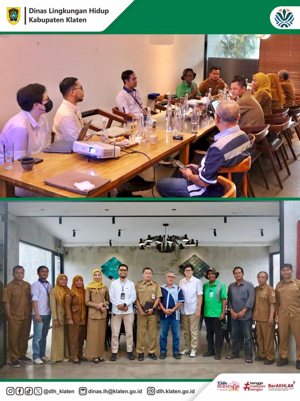 KOLABORASI BERSAMA YAYASAN PEMBANGUNAN CITRA INSAN INDONESIA DEMI KLATEN YANG LEBIH BERSIH