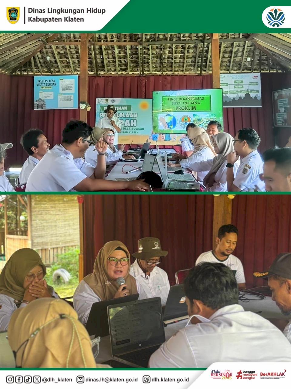 PENDAMPINGAN PENGELOLAAN SAMPAH DAN PROKLIM DI DESA BUGISAN KECAMATAN PRAMBANAN