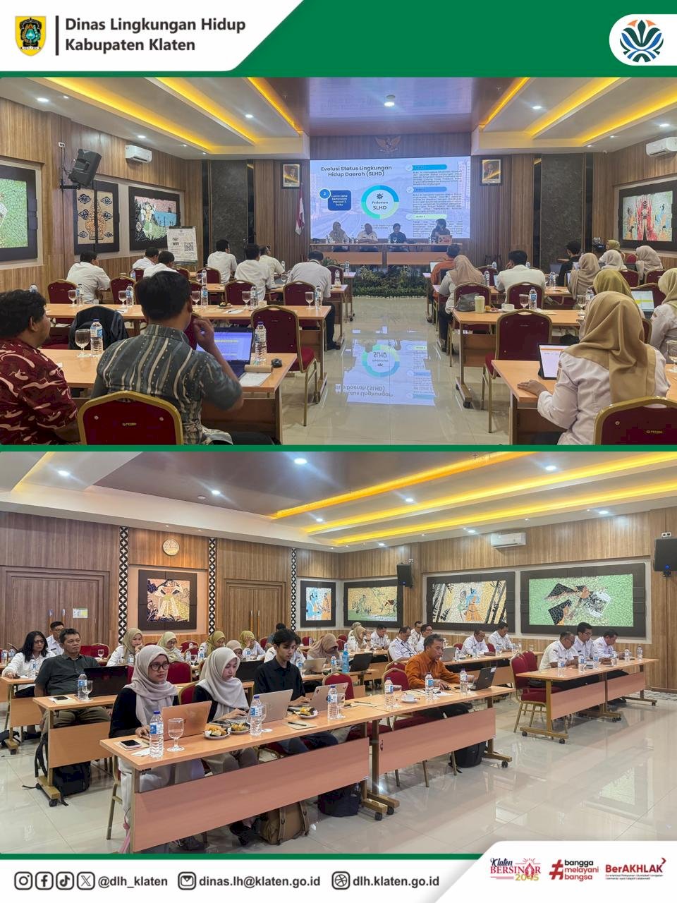 DLH KABUPATEN KLATEN GELAR FGD PERUMUSAN ISU PRIORITAS LINGKUNGAN HIDUP PENYUSUNAN SLHD KABUPATEN KLATEN TAHUN 2026