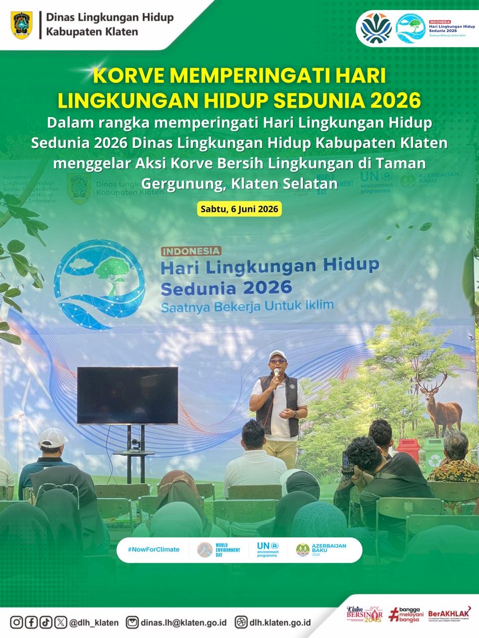 KORVE BERSAMA PERINGATAN HARI  LINGKUNGAN SEDUNIA 2026