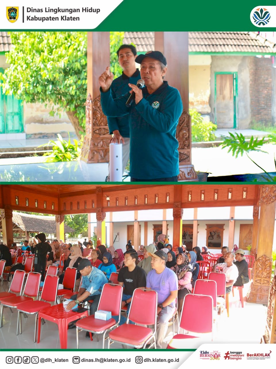SOSIALISASI DAN PELATIHAN PEMBUATAN LUBANG RESAPAN BIOPORI