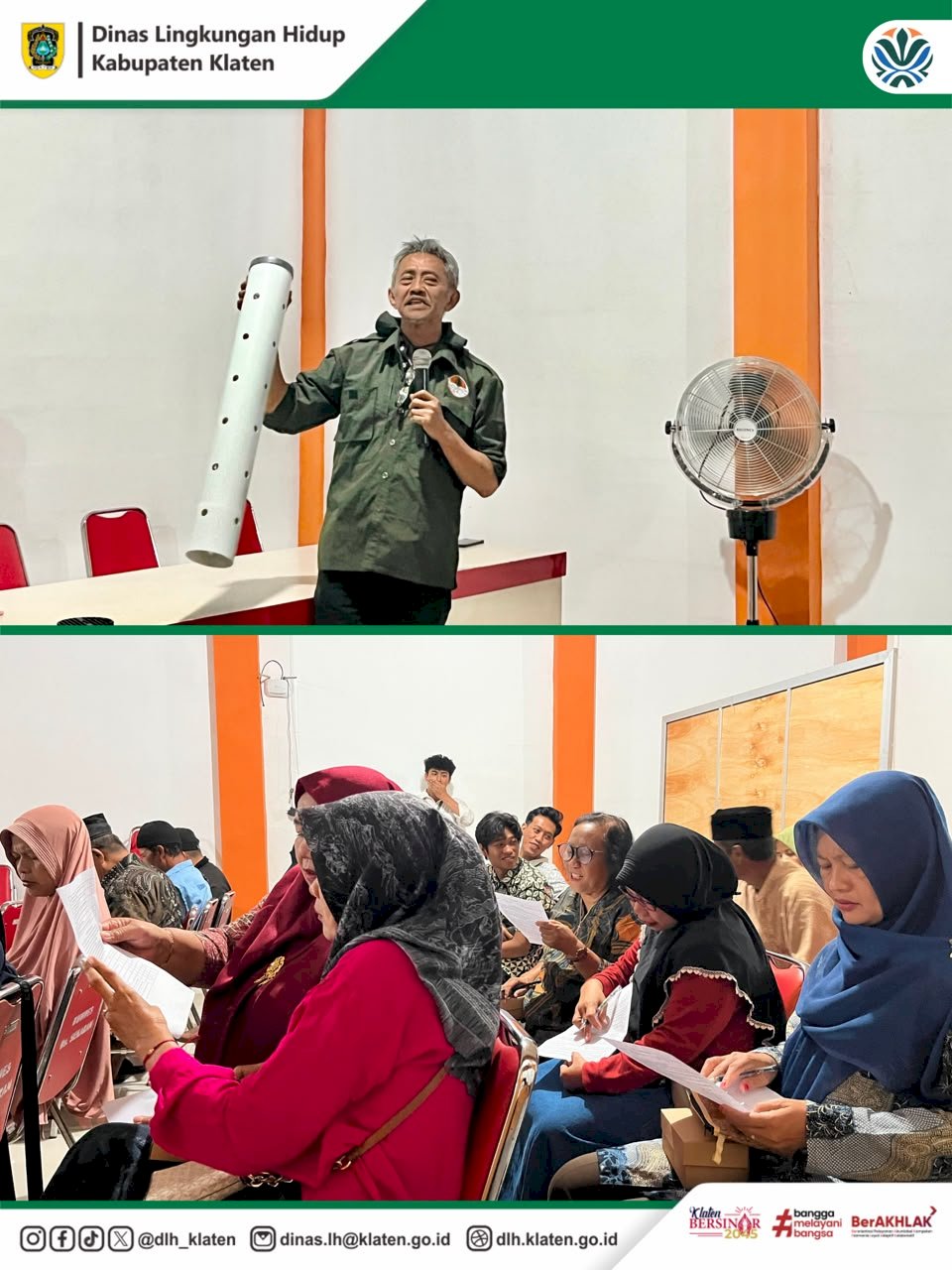 SOSIALISASI DAN PELATIHAN PEMBUATAN LUBANG RESAPAN BIOPORI