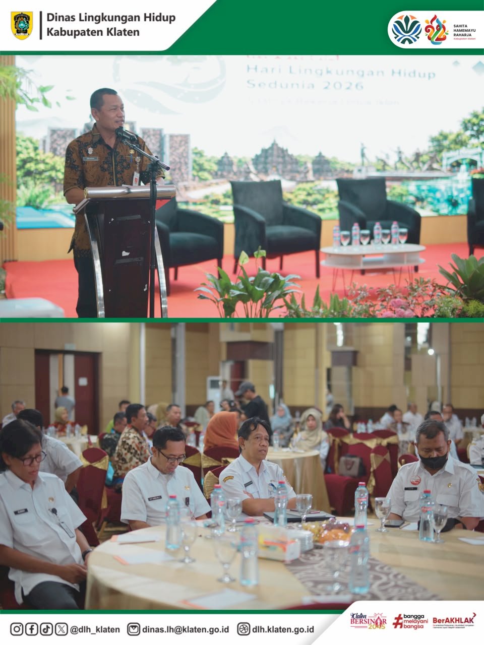 DLH KLATEN JADI TUAN RUMAH DALAM ACARA KOORDINASI DINAS LINGKUNGAN HIDUP SE JAWA TENGAH