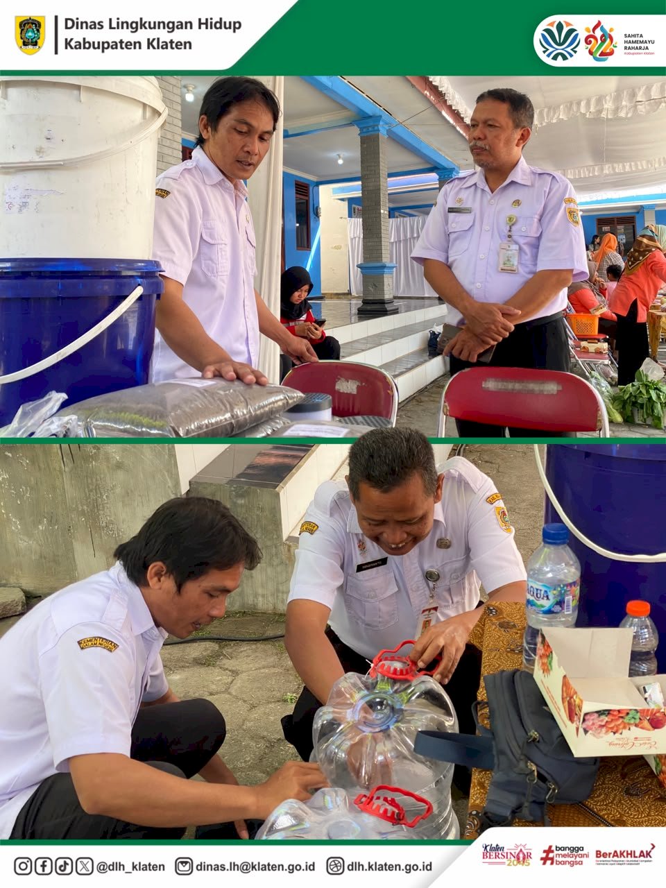 SAMBUNG RASA BUPATI KLATEN 2026 & EDUKASI PENGELOLAAN SAMPAH DI DESA BAWUKAN KECAMATAN KEMALANG
