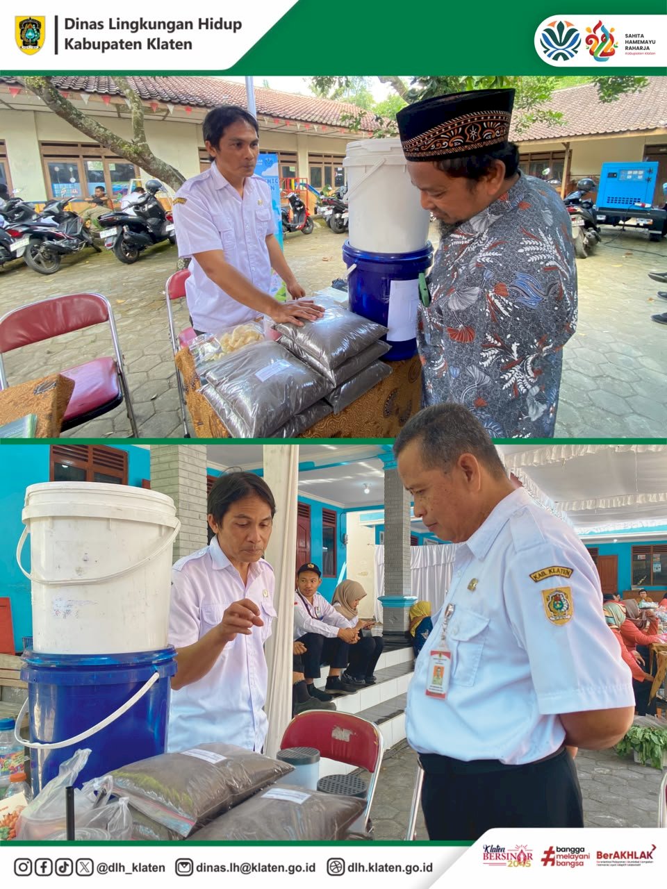 SAMBUNG RASA BUPATI KLATEN 2026 & EDUKASI PENGELOLAAN SAMPAH DI DESA BAWUKAN KECAMATAN KEMALANG