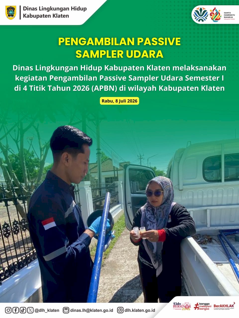 PENGAMBILAN PASSIVE SAMPLER UDARA