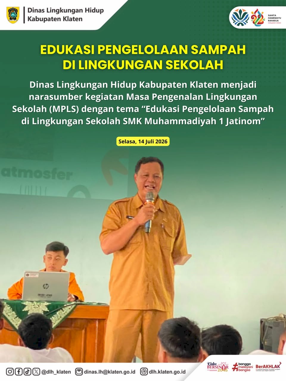 EDUKASI PENGELOLAAN SAMPAH DI LINGKUNGAN SEKOLAH