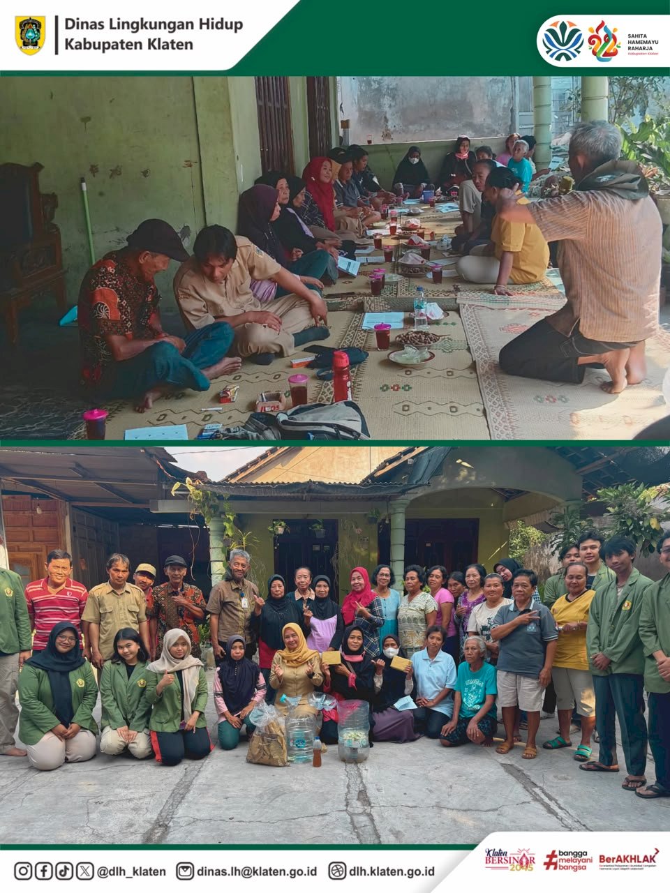 SOSIALISASI PENGELOLAAN SAMPAH ORGANIK MENJADI KOMPOS