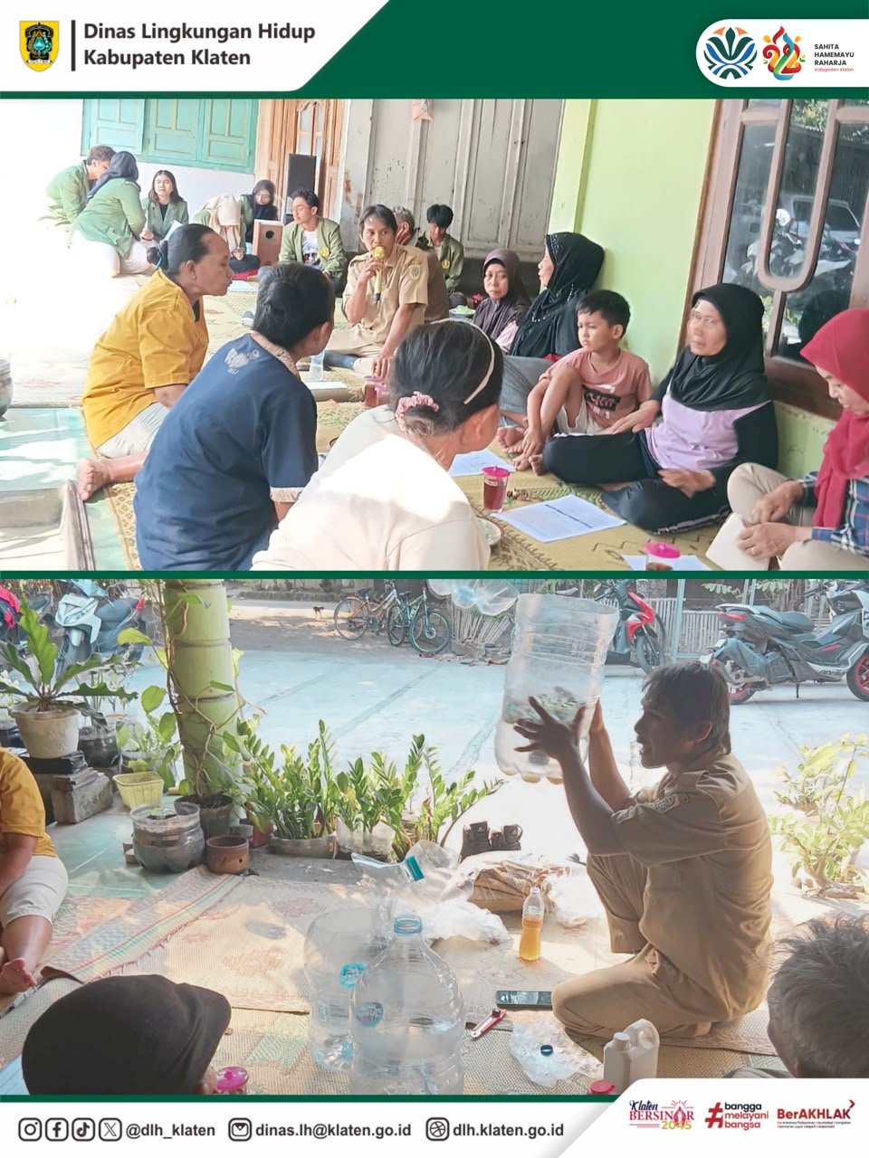 SOSIALISASI PENGELOLAAN SAMPAH ORGANIK MENJADI KOMPOS