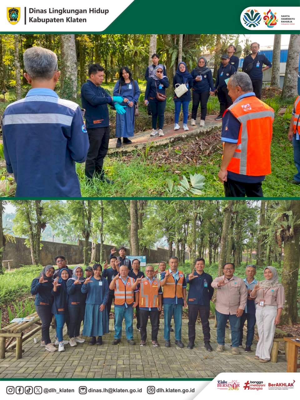 STUDI TIRU DI DINAS LINGKUNGAN HIDUP KABUPATEN WONOSOBO DAN PT TIRTA INVESTAMA WONOSOBO