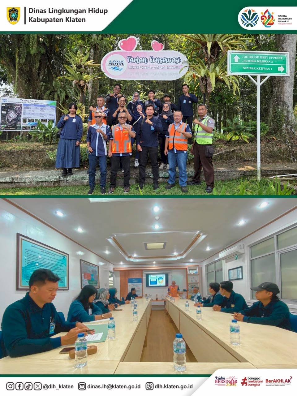 STUDI TIRU DI DINAS LINGKUNGAN HIDUP KABUPATEN WONOSOBO DAN PT TIRTA INVESTAMA WONOSOBO