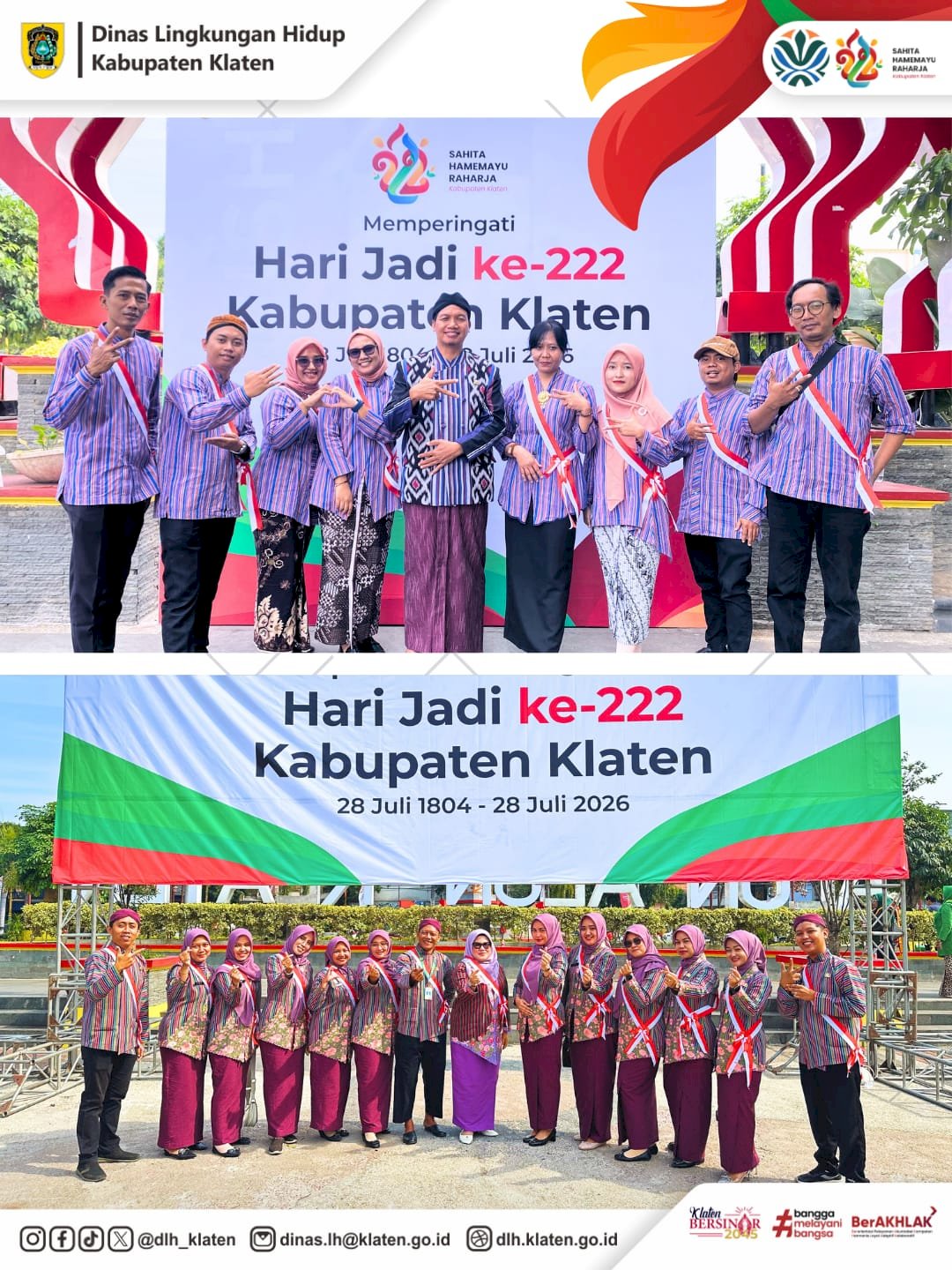 SELAMAT HARI JADI KE 222 KABUPATEN KLATEN