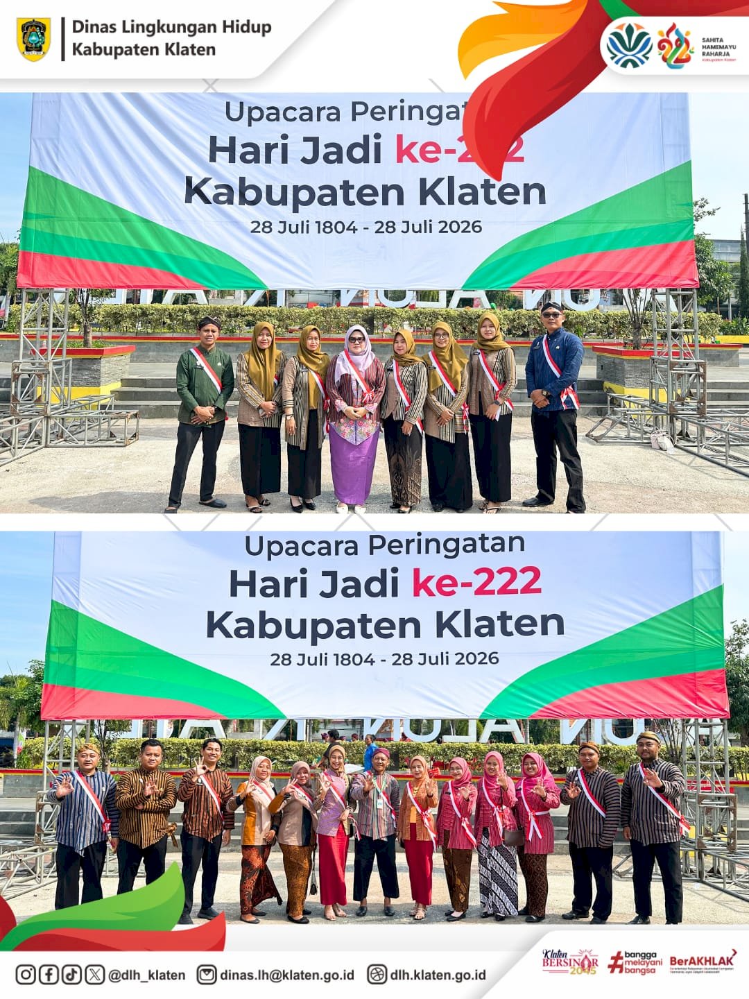 SELAMAT HARI JADI KE 222 KABUPATEN KLATEN
