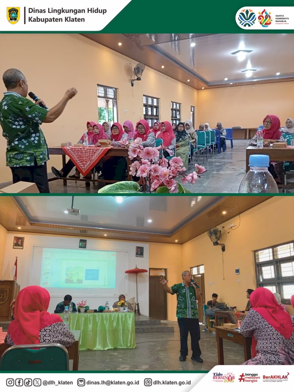 SOSIALISASI PENGELOLAAN SAMPAH ORGANIK DAN ANORGANIK