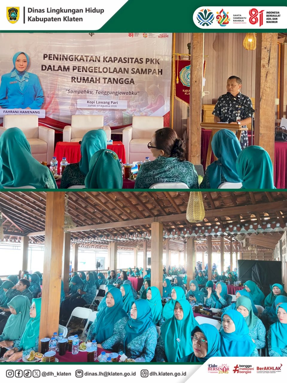 PENINGKATAN KAPASITAS PKK DALAM PENGELOLAAN SAMPAH RUMAH TANGGA