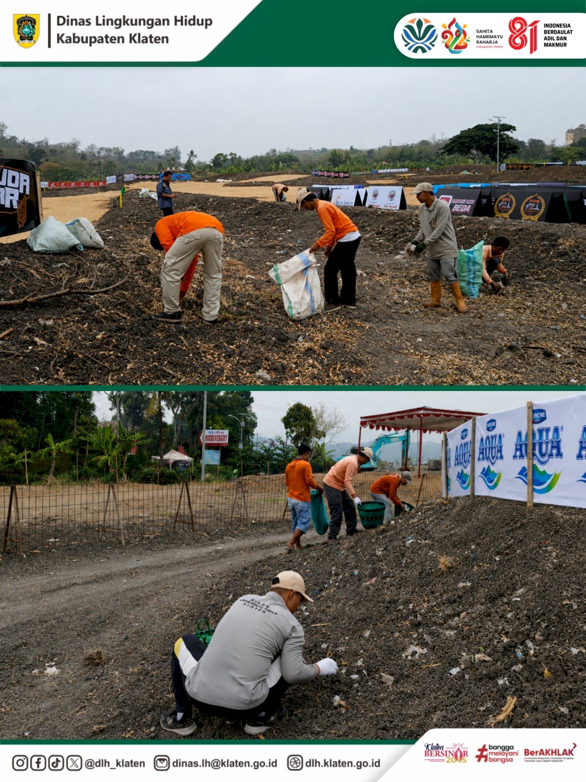 PEMBERSIHAN CIRCUIT MOTORCROSS BOKONG SEMAR