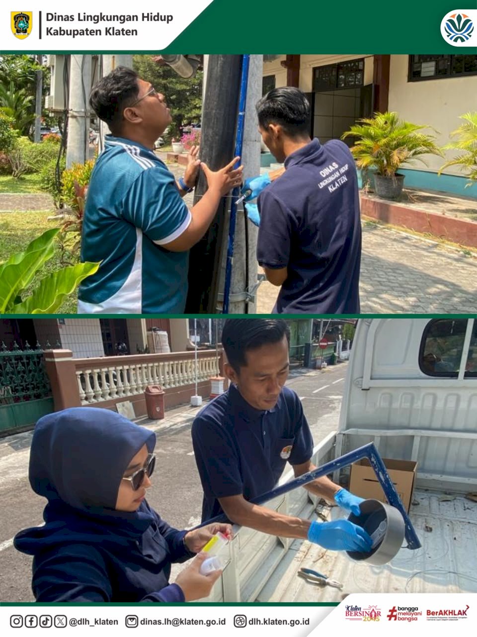 PEMASANGAN PASSIVE SAMPLER UDARA SEMESTER II DI 4 TITIK TAHUN 2026