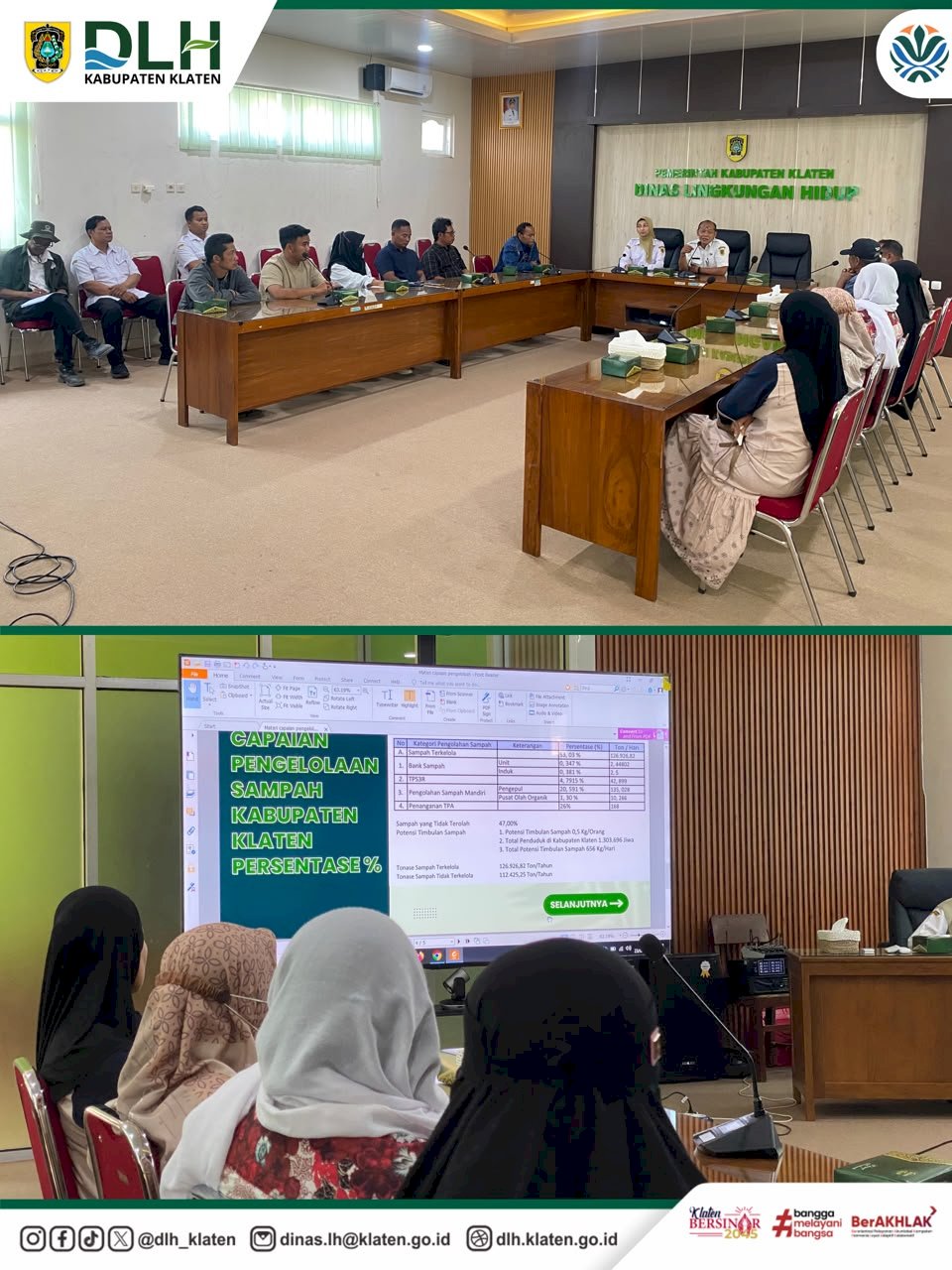 RAPAT KOORINASI DENGAN PENGEPUL DI KABUPATEN KLATEN