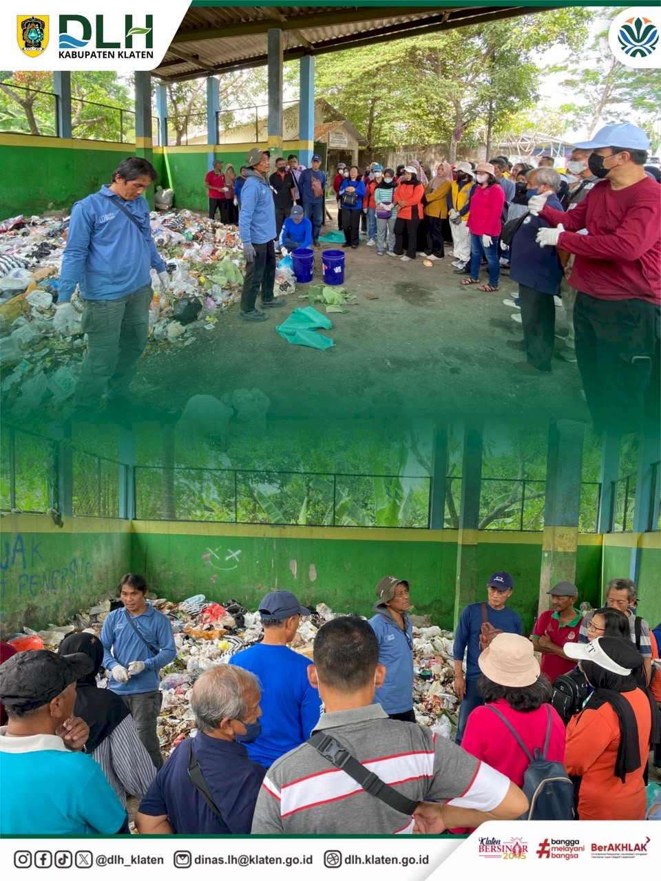 PELATIHAN PENGELOLAAN SAMPAH DI KECAMATAN KLATEN TENGAH
