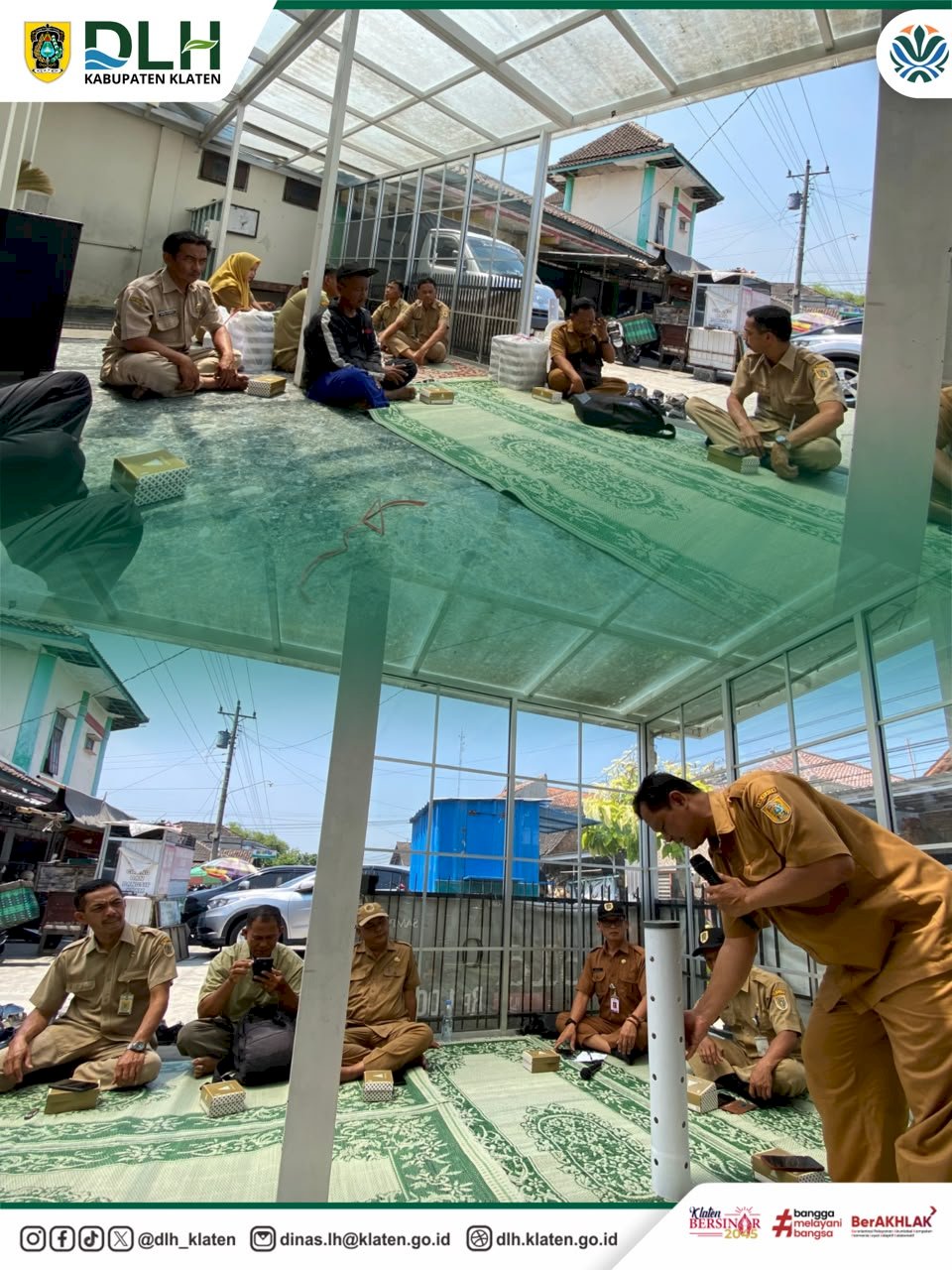 SOSIALISASI PEMILAHAN DAN PENGELOLAAN SAMPAH DI LINGKUNGAN PASAR